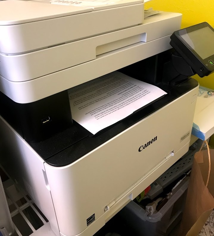 canon mfc634cdw printer