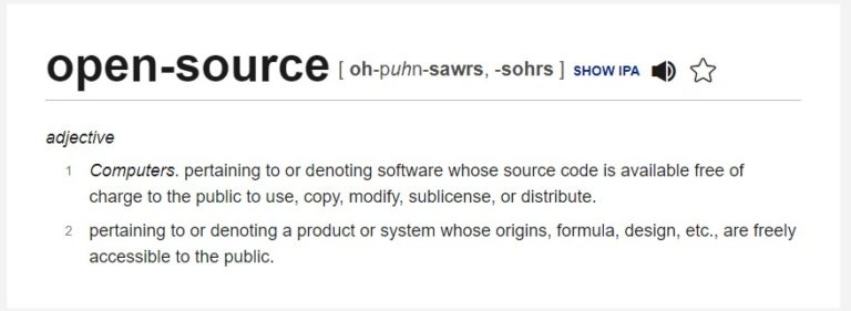 open source hyphen or open source no hyphen